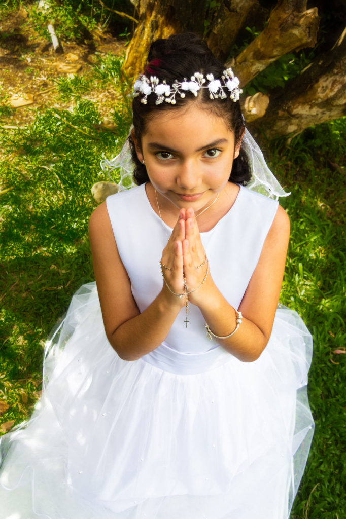 Retrato de Primera Comunión