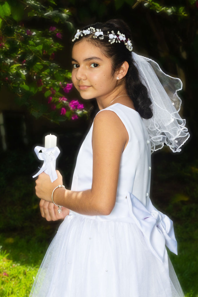 Retrato de Primera Comunión